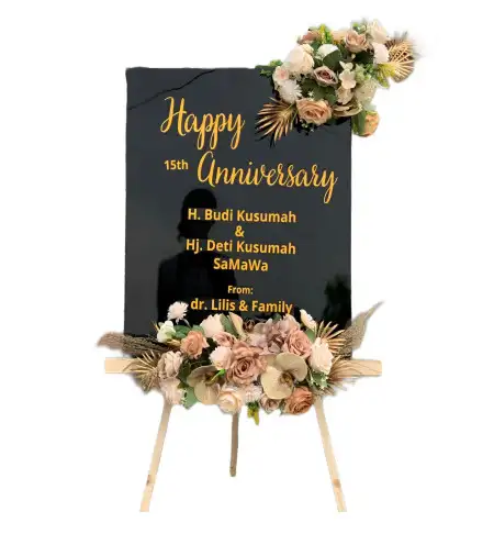 Papan Bunga Akrilik Way Gubak