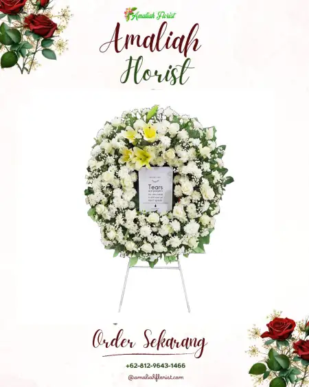 Krans Bunga Duka Way Gubak