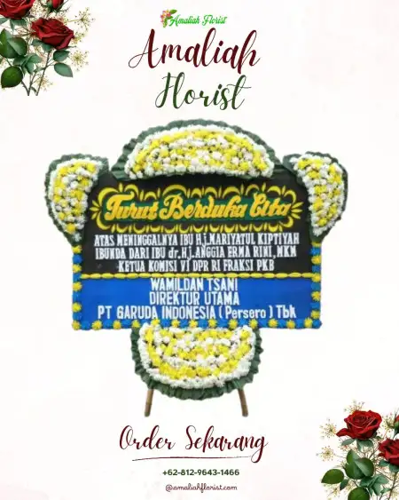 Papan Bunga Duka Way Gubak